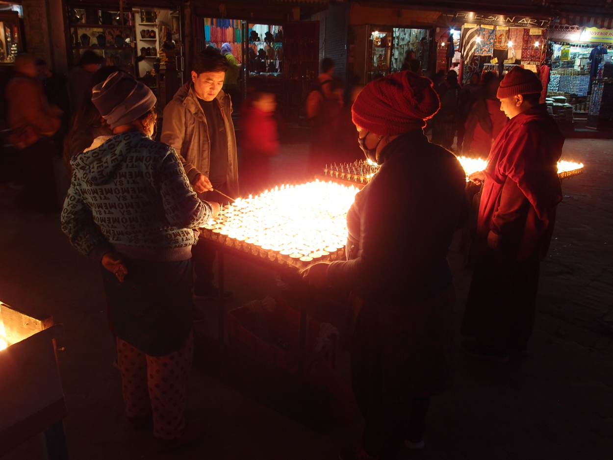 2018-01-16 18 Uhr - Stupa & Feuer (Foto) 